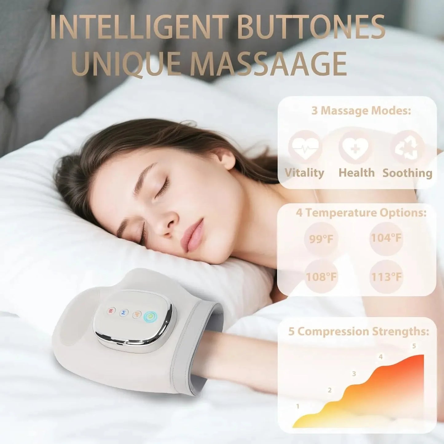 Blosshera™  Hand Massager with Heat