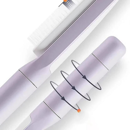 Self Cleaning Hairbrush ﻿