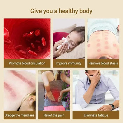 Home Electric Guasha Scraping Massage Cupping Body Massager Vacuum Cans Suction Cup Heating Fat Burner Anti-cellulite Massager